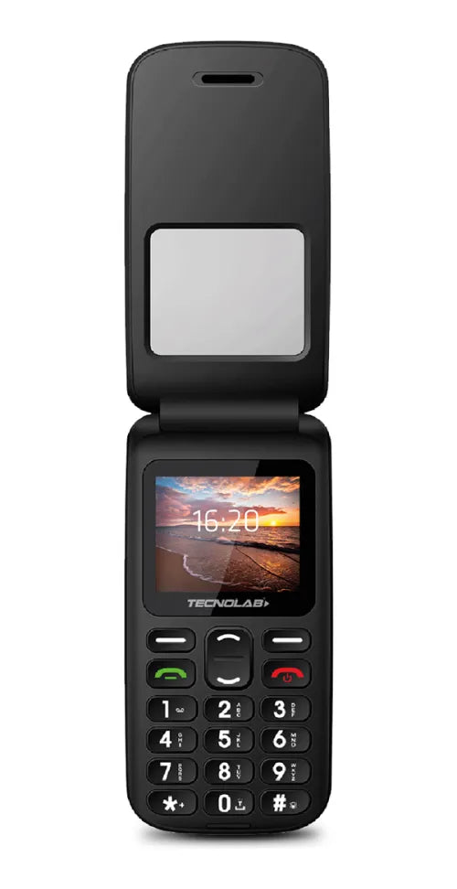 Celular Senior Tecnolab Shell Sos 4g 1.77 Pulgadas