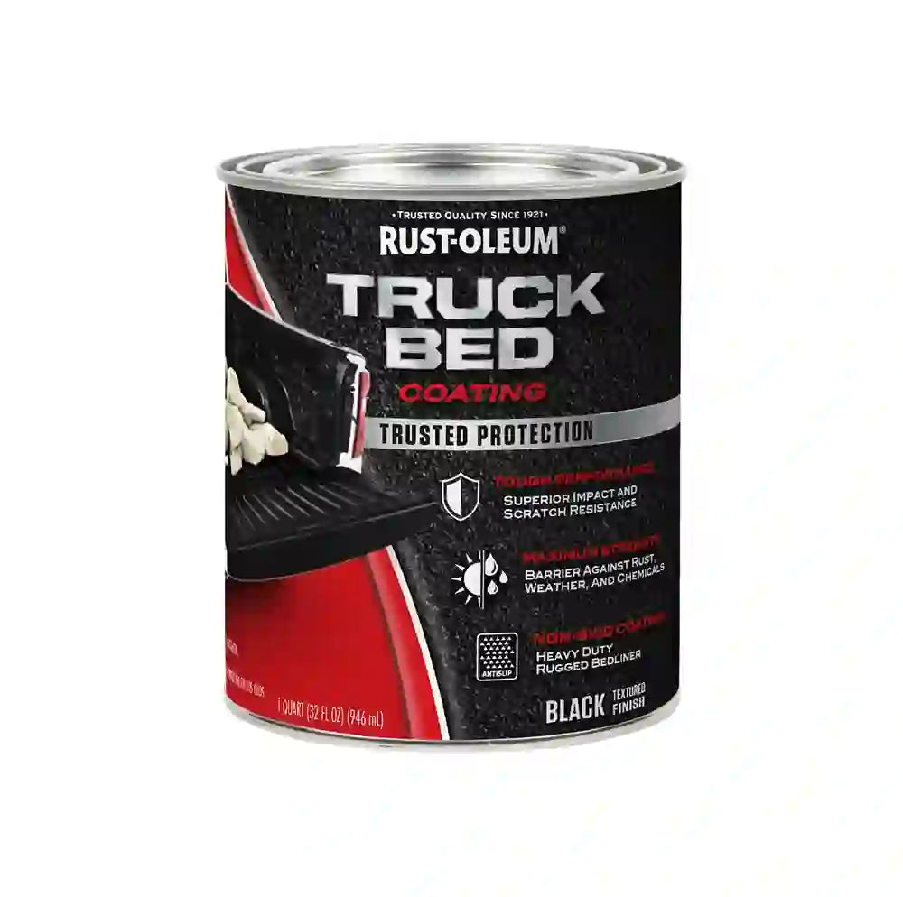 Recubrimiento Protector Rust-Oleum Truck Bed Coating 946 ml | Negro Texturizado | Alta Resistencia