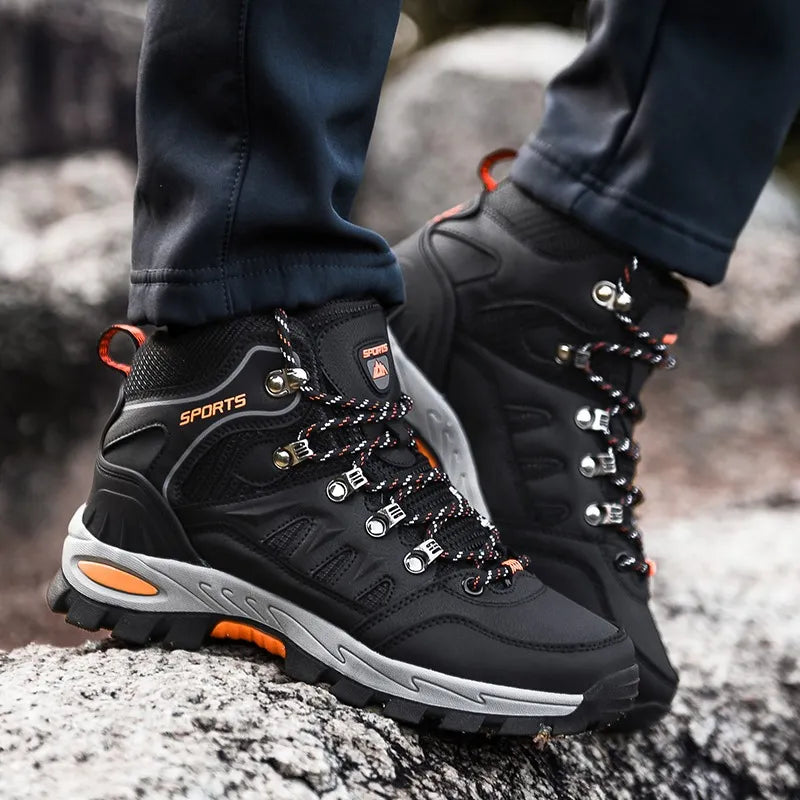 Botas de Hombre caña alta para montañismo