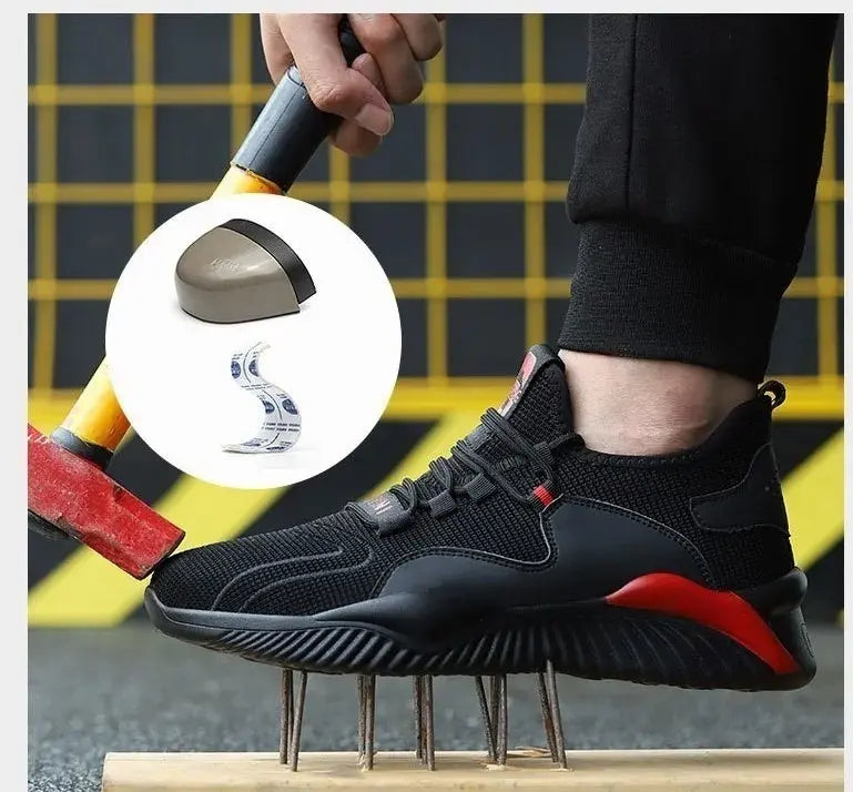 Zapatos de Seguridad Industrial con Puntera de Acero | Antideslizantes