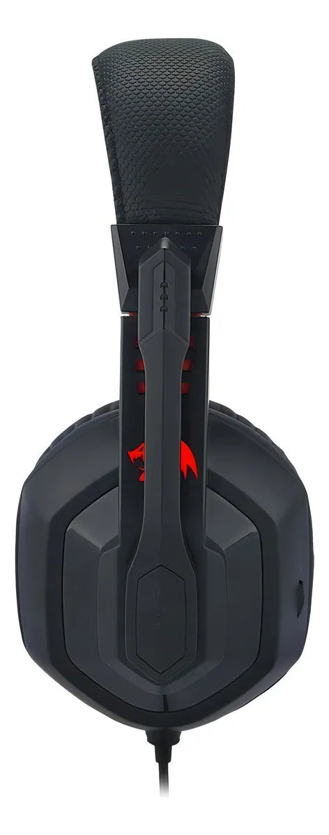 Auriculares Audifonos gamer Redragon Gamer Ares H120 negro y rojo