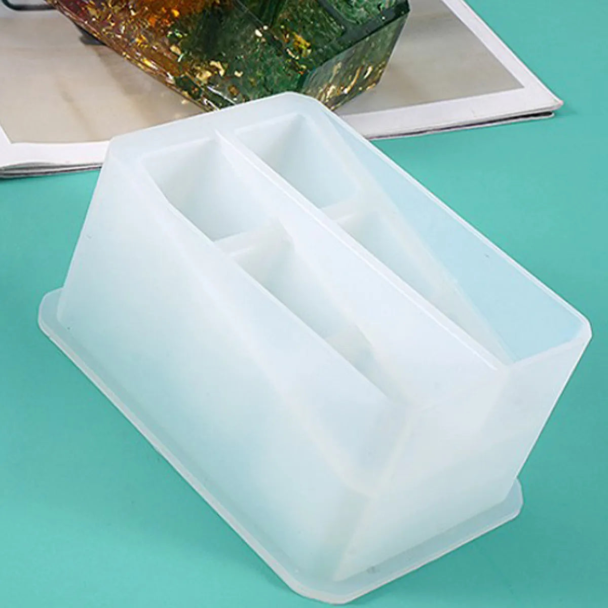 Molde para caja De Almacenamiento De Lápices Labiales De Calibre 25mm resina epoxica