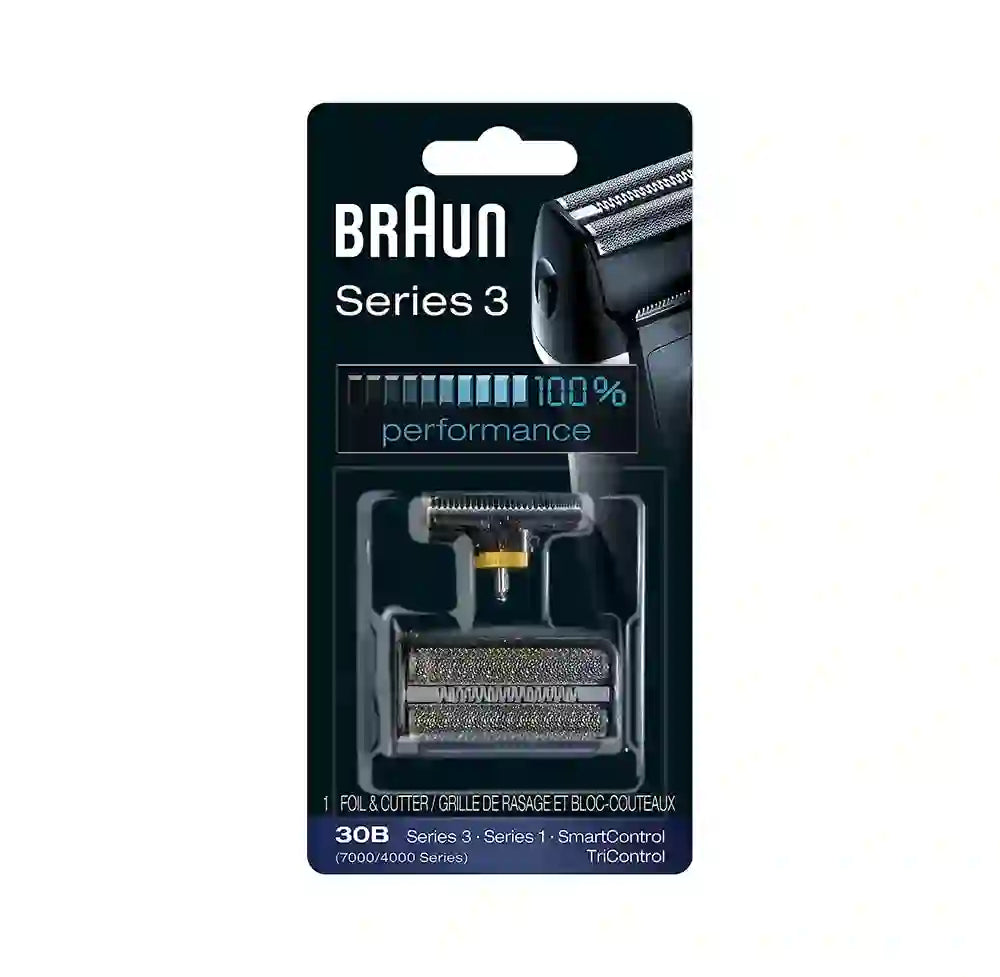 Afeitadora Eléctrica Braun Series 3 30b Con Cabezal De Repuesto