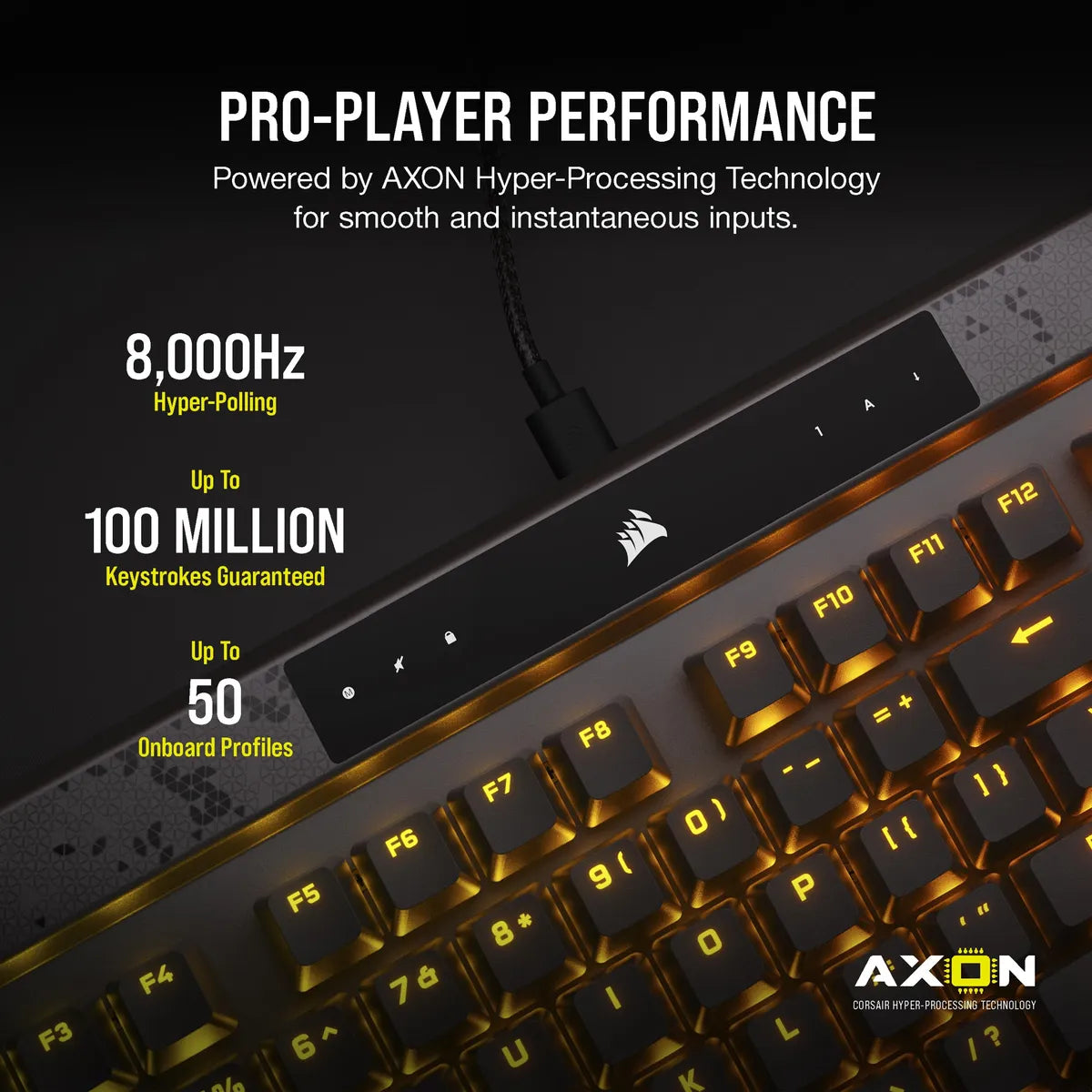 Teclado Gaming Corsair K70 Max Rgb Magnético-mecánico