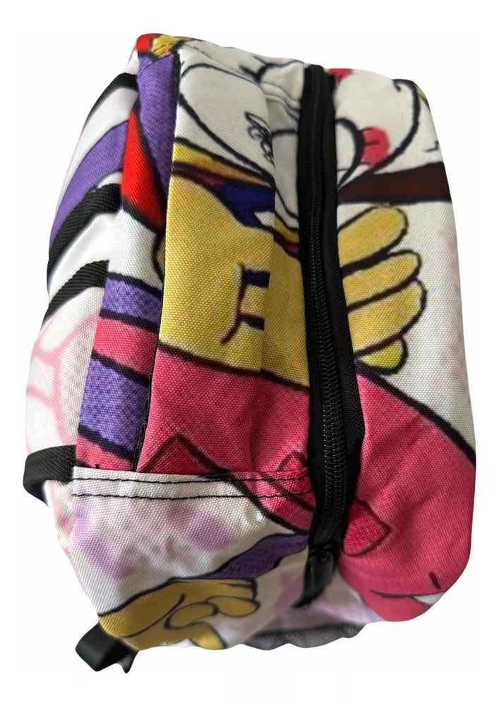 Mochila Escolar Diseño The Amazing Circus Digital Calidad