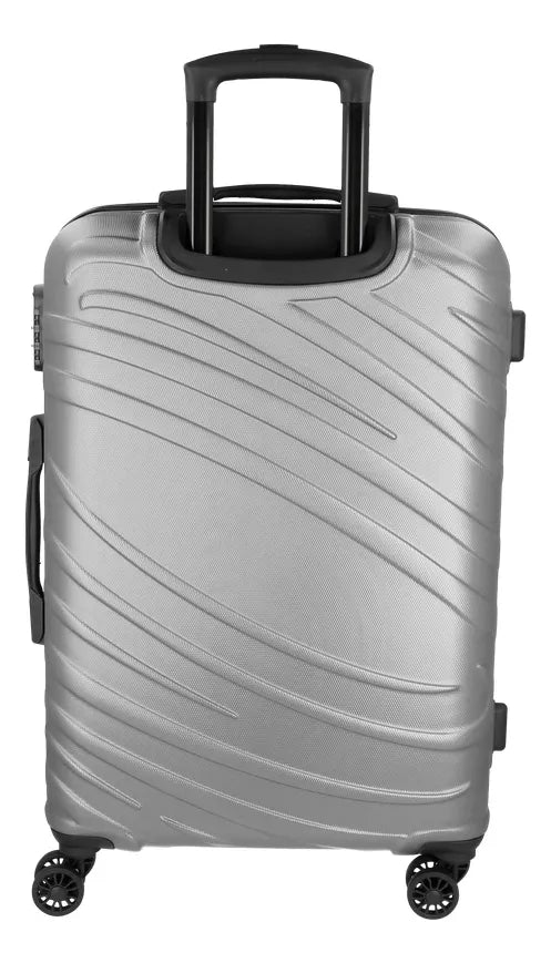 Maleta Mediana American Tourister Tesa 2.0 4.5 kg Plateado