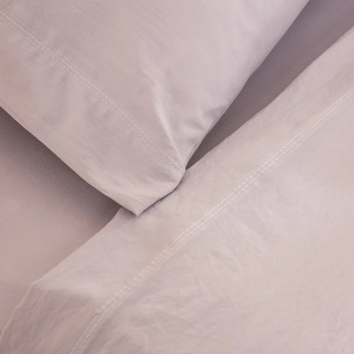 Sábanas 2 Plazas Arredo Extra Suaves Lisas Lila