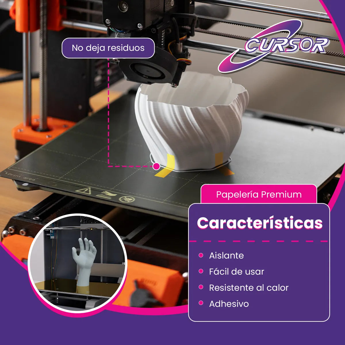 4 Cinta Termica Sublimacion 5mm X 33 Metros Cinta Termica 5mm X 33 Metros