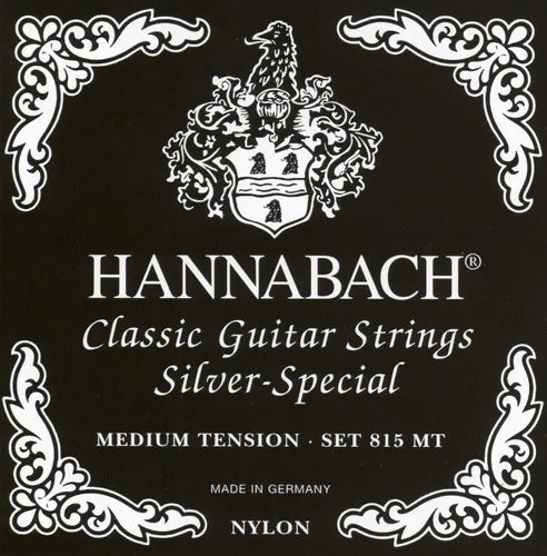 Hannabach Silver Special 815 Mt Cuerdas Guitarra Nylon