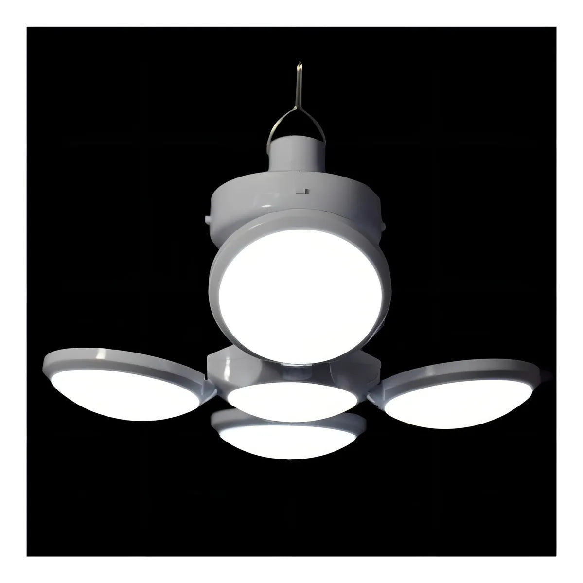 Ampolleta Solar Led De Emergencia Recargable / 40 W Luz Blanco frío