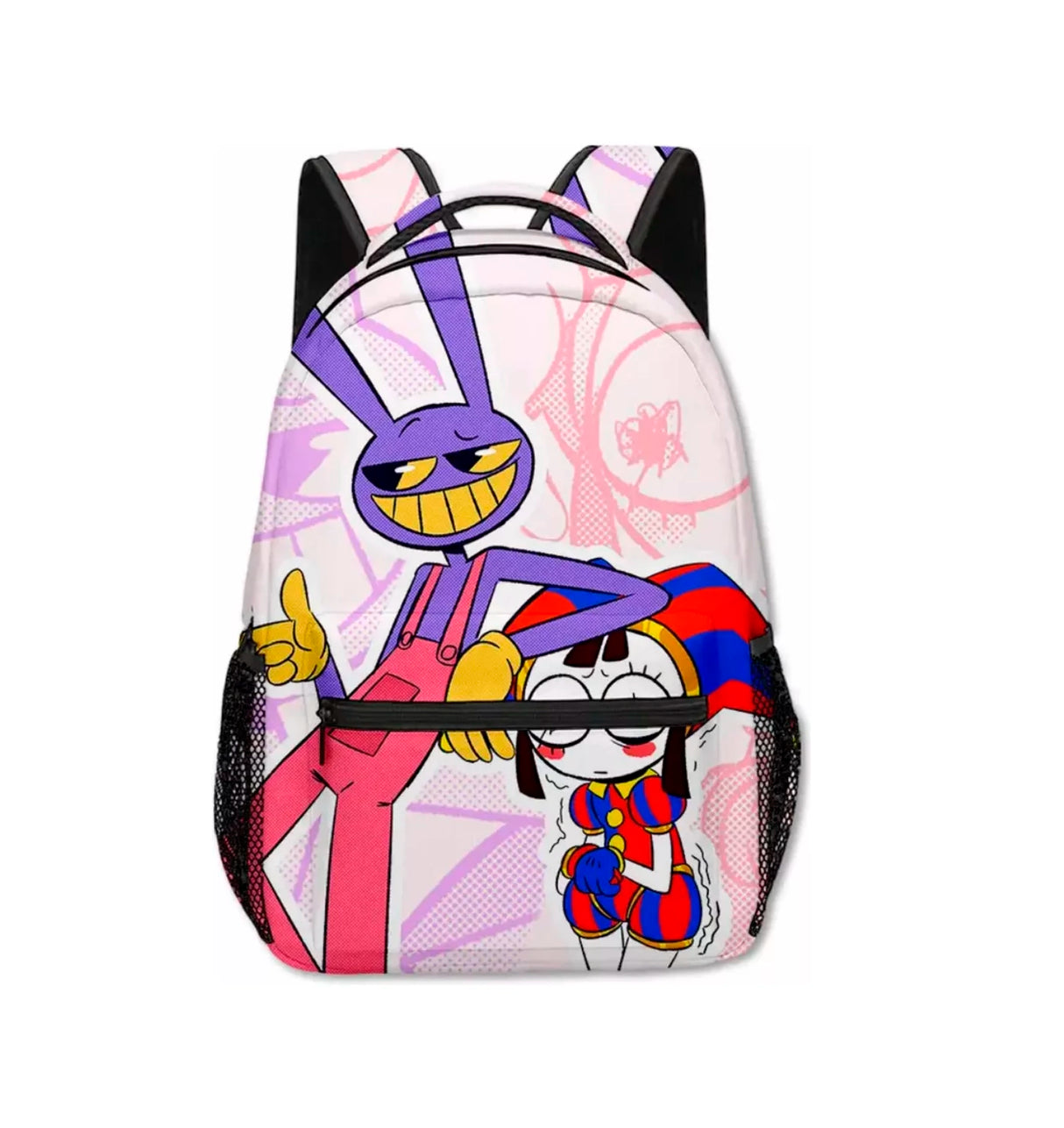Mochila Escolar Diseño Jax Pomni The Amazing Circus Digital