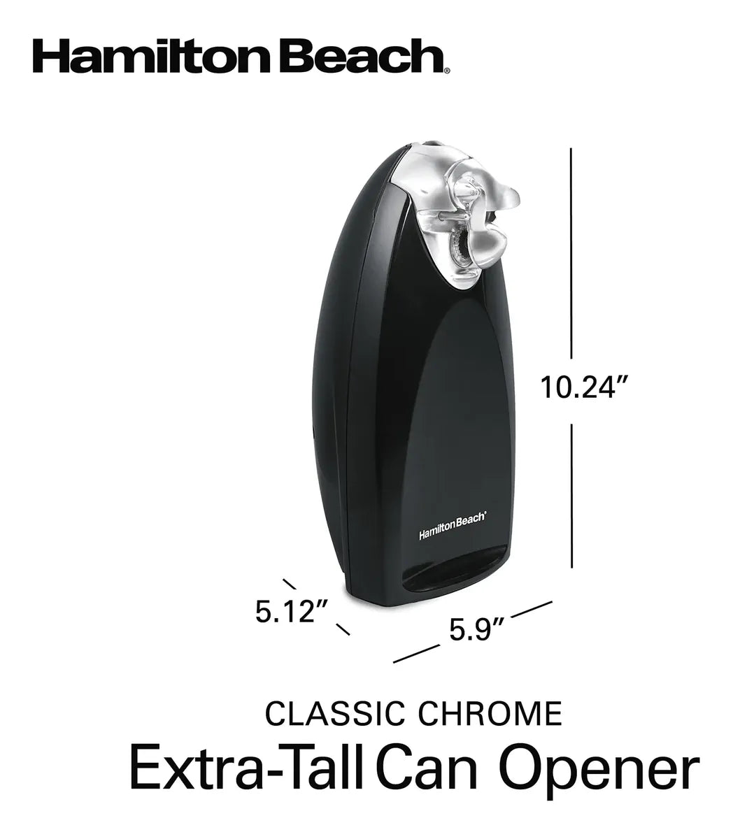 Abrelatas Eléctrico Hamilton Beach Con Apagado Automático 110V