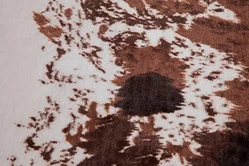 MACEVIA Alfombra de piel de vaca sintética
