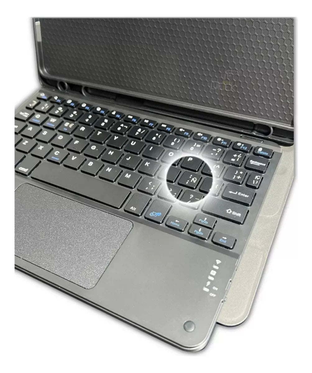 Carcasa Funda Con Teclado Touchpad Para iPad 10ma Gen 10.9