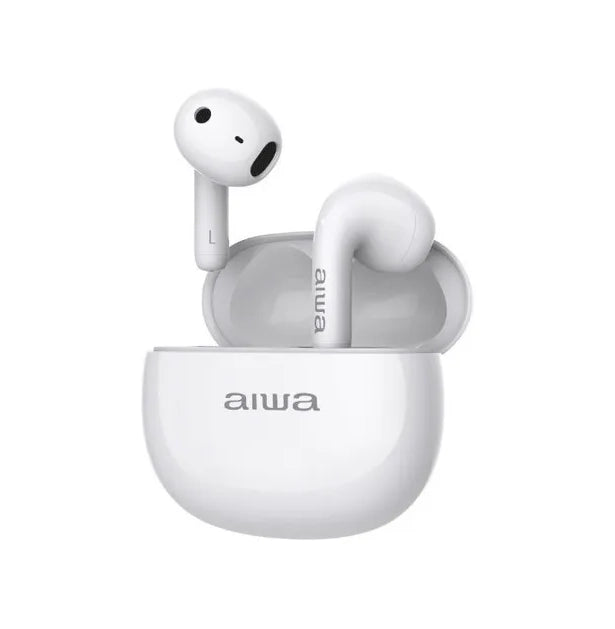 Audífonos Aiwa Inalambrico Tactil In-ear Bluetooth 5.3 Twsd8 Color Blanco Color de la luz Blanco