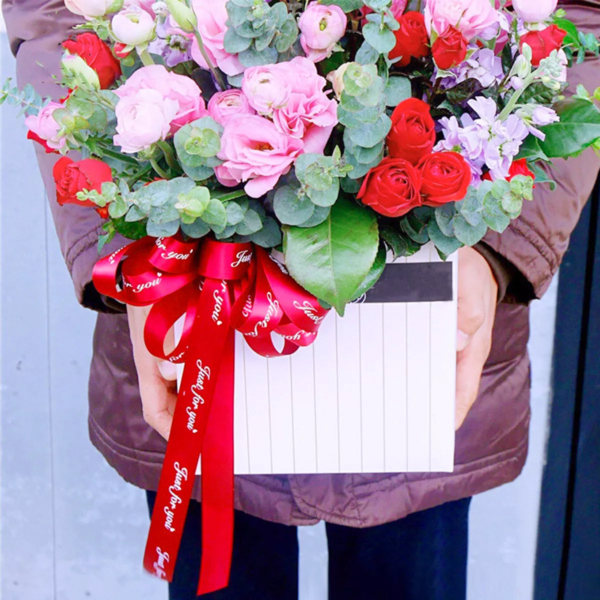 Cinta Satin Doble Cara (2cm) Con 91 Metros "Just for You"