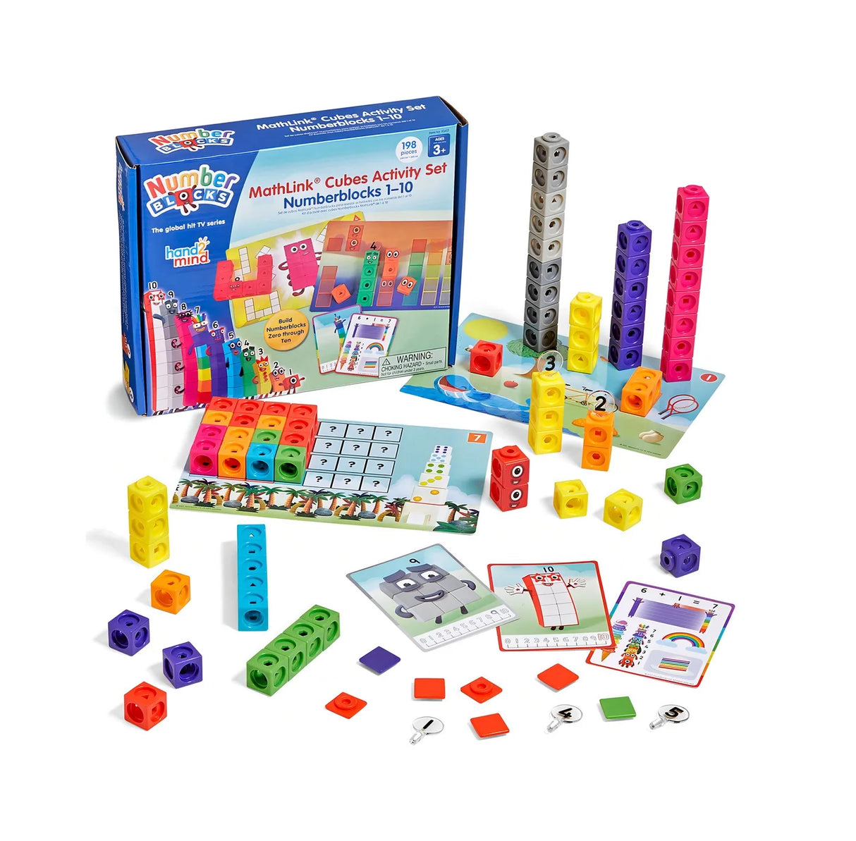 Mathlink Numberblocks Cubos De Matemáticas Educativos 198 Piezas