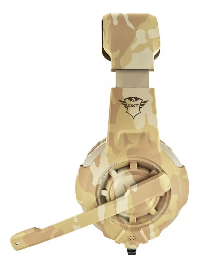 Auriculares Gamer Trust Gxt Radius Gxt 310 Desert Camo