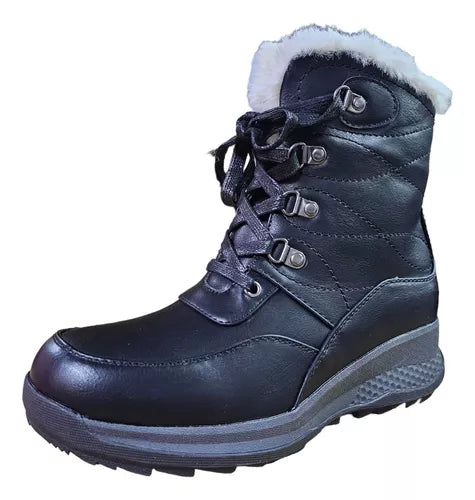 Botín Mujer Estilo Casual Black