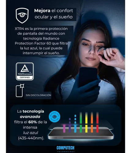 Pack 3 Láminas Mica De Vidrio Protector Pantalla Para iPhone