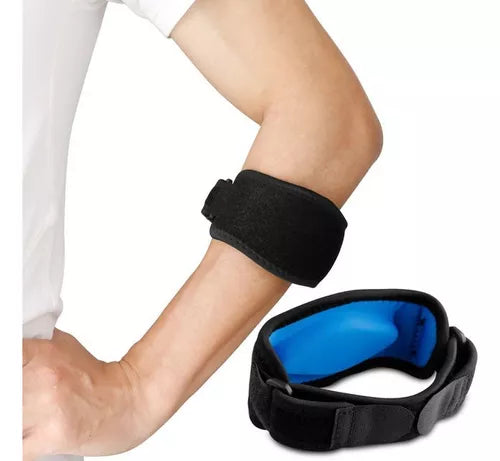 Pack 2 Codera O Soporte De Codo Epicondilitis Y Tendinitis Rosa/Azul