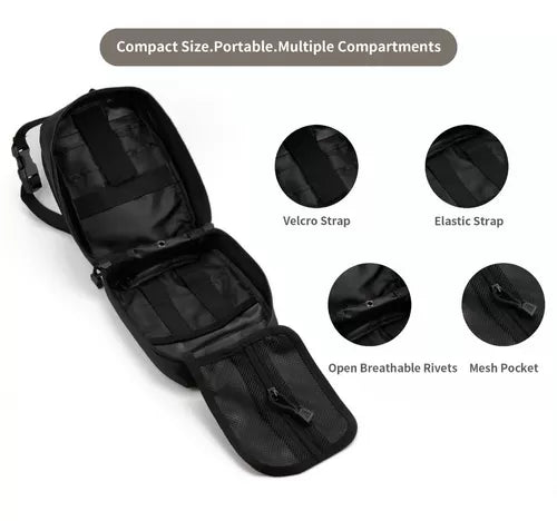 Pouch Tactico Botiquín De Primeros Auxilios Para Exteriores
