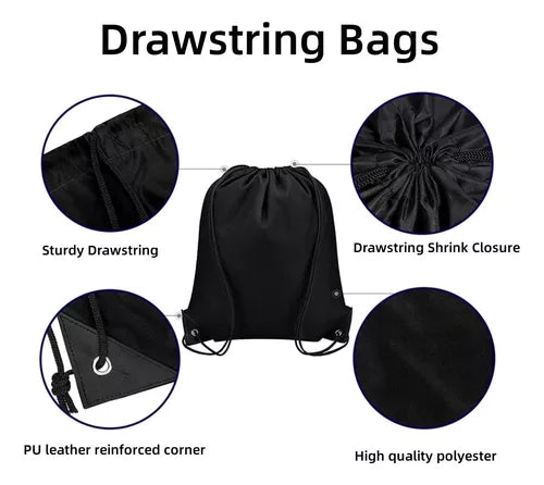 Pack 10 Bolso Poliester 33x42cm Para Estampar Sublimar