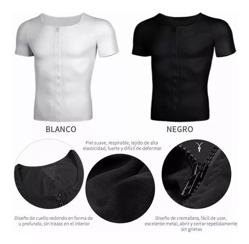 Camiseta De Hombre Que Forma Una Camisa Estereotipada Negra