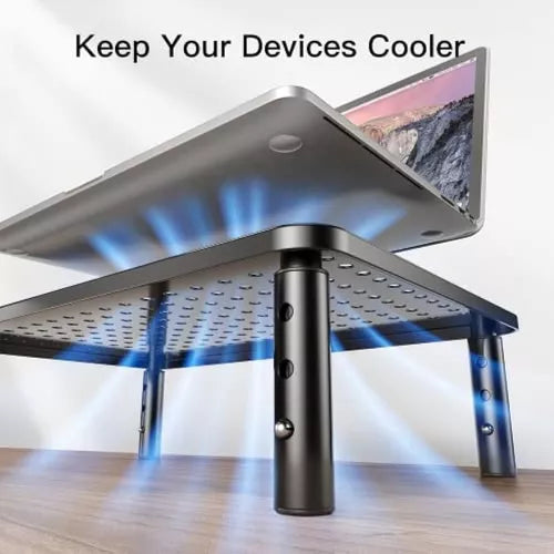 Base Monitor Soporte 3 Alturas Notebook Pc Impresora