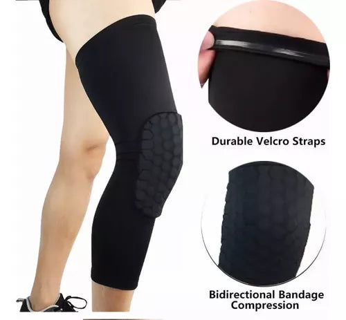 Rodillera Deportes Honey Larga Anti Choques