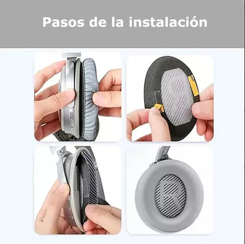 Almohadillas Para Bose Quietcomfort Qc25 Qc35 Qc15 Qc15 Ae2