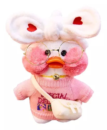 Pato De Peluche Lalafanfan De 30 Cm