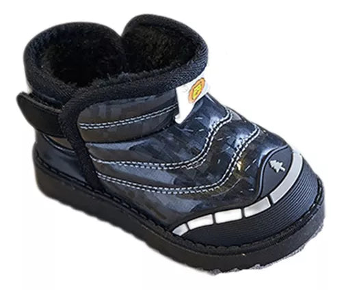 Zapato Algodón Para Niños Polares Con Suela Blanda Zapatos