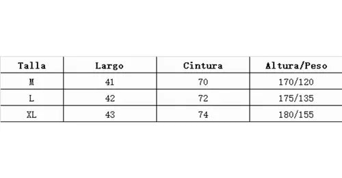 Short Gimnasio Licra Bolsillo Poliester Hombre