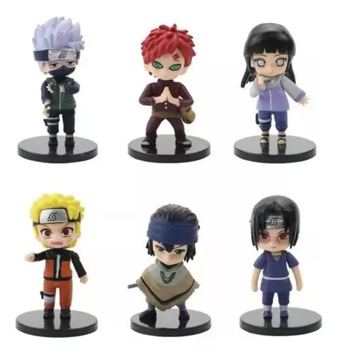 Set 12 Figuras Anime Naruto Shippuden Colección