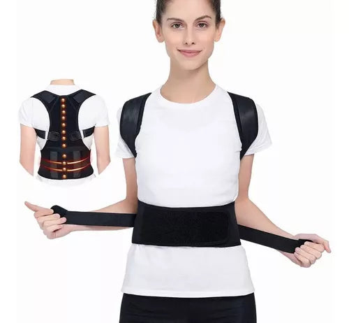 Faja Corrector De Postura Unisex Ayuda Lumbar
