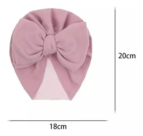 4 Piezas Gorritos Para Elegante Bebé Niña Turbante Headwrap