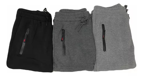 Pack 3 Pantalon Buzo Hombre Jogger