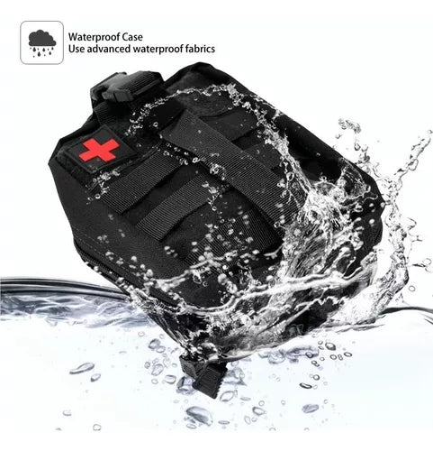 Pouch Tactico Botiquín De Primeros Auxilios Para Exteriores