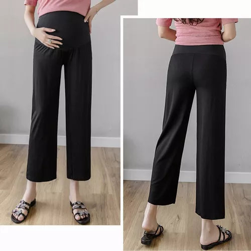 Pantalones De Maternidad De Cintura Alta / Ropa Maternal