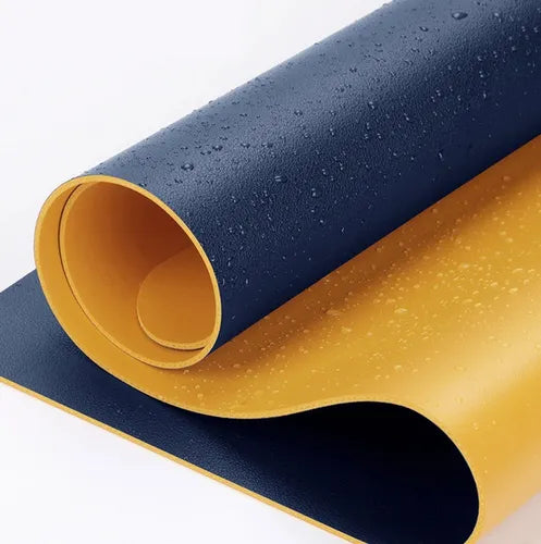 Alfombrilla Mousepad De Cuero Impermeable Reversible 60x30cm