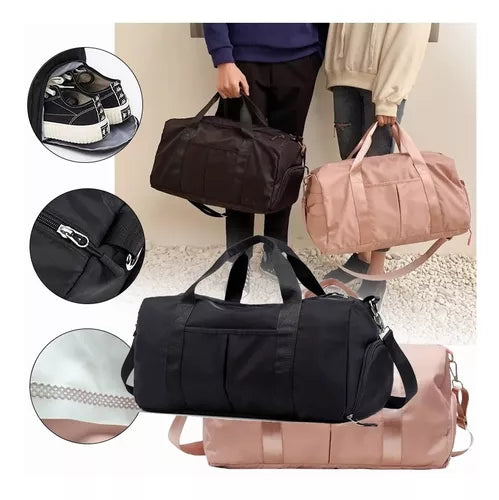 Bolso Deportivo Para Viaje Tela Impermeable Gym