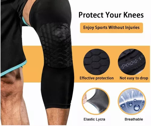 Rodillera Deportes Honey Larga Anti Choques