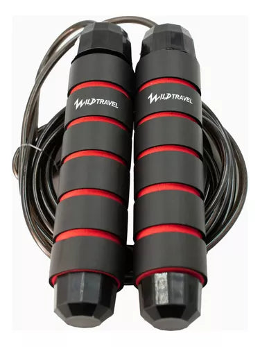 Cuerda 3m Saltar Doble Balero Speed Rope Alta Velocidad