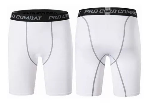 Calza Short Deportiva Hombre Anti Transpirable Lycra