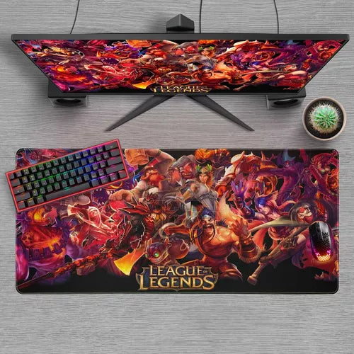 Mousepad League Of Legends 90x40 Cm