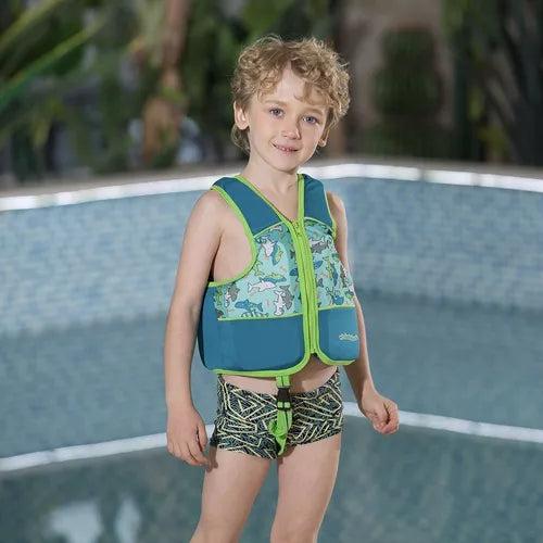 Chaleco Salvavidas De Cremallera Ajustable Para Niños