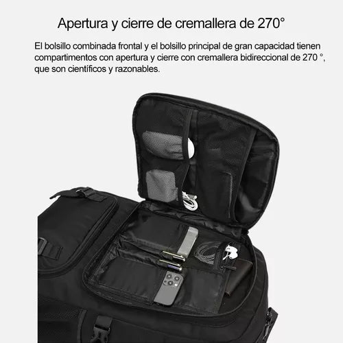 Mochila De Viaje Impermeable Expandible
