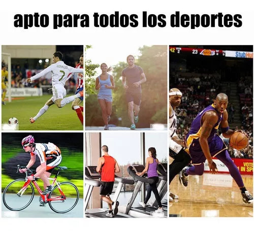 Calza Short Deportiva Hombre Anti Transpirable Lycra