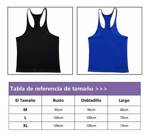 Polera Musculosa Musculosa Tank Para Hombre Gym Life